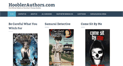 Desktop Screenshot of hooblerauthors.com